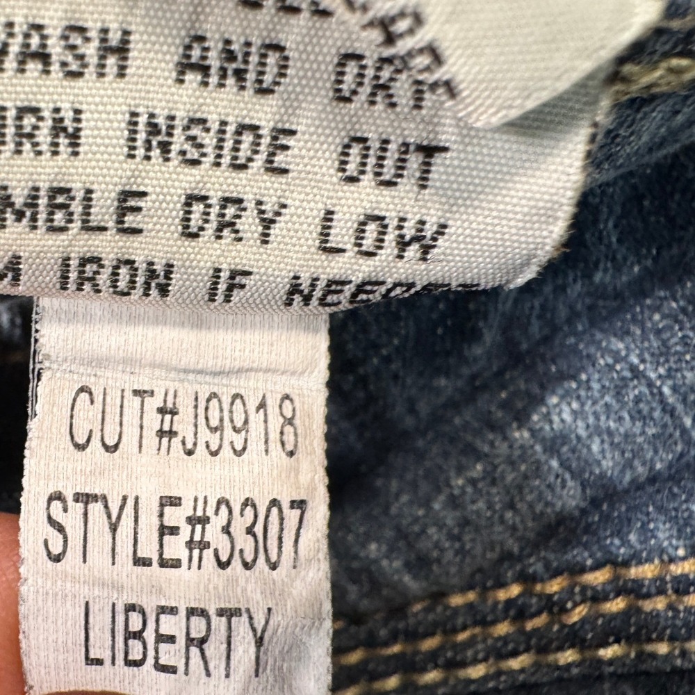 HYDRAULIC Womens Jeans Long‎ 11 12 Bootcut Liberty Style 3307 Medium Wash Y2K - Picture 6 of 8